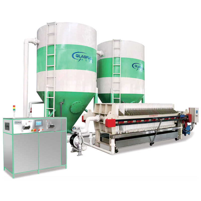 Glass Edging Wastewater Treatment System
